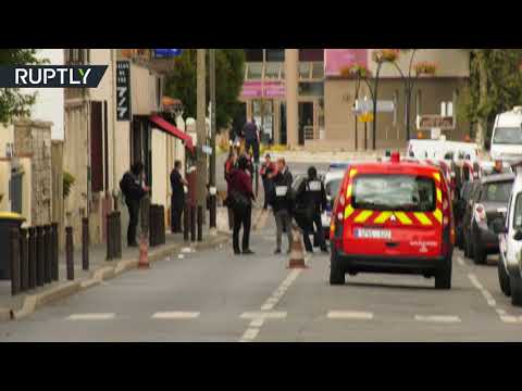 شاهد الشرطة الفرنسية تعثر على مواد متفجرة