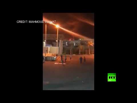 شاهدانفجار ضخم قرب مطار القاهرة