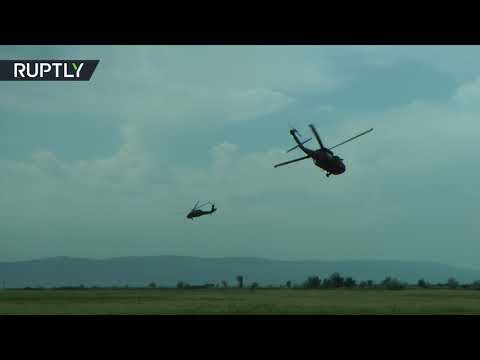 شاهد الناتو يُطلق مناورات في جورجيا قرب الحدود الروسية