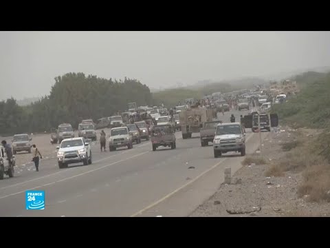 شاهد  حشود عسكرية من القوات اليمنية والحوثيين نحو الحُديدة