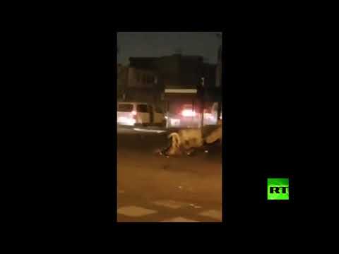 شاهد فيديو جديد لإطلاق النار وسط بغداد ومقتل 10 متظاهرين