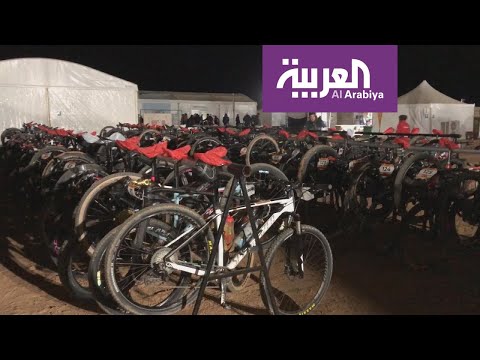 شاهد 150 درّاج عالمي يعيشون تجربة الضيافة السعودية في الصحراء