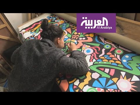 لوحاتُ مشاهير بريشة مواهب مغربية شبابية