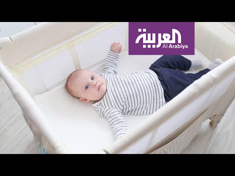 أول سرير ذكي في العالم يتفاعل مع الطفل
