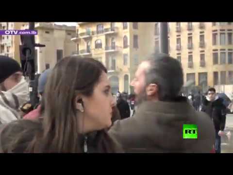 الاعتداء على صحافية لبنانية في ساحة الشهداء في بيروت
