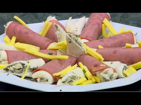 تعلمي عمل لفائف التوست باللحم