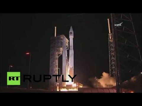 ناسا تطلق المركبة cygnus بصاروخ atlas v