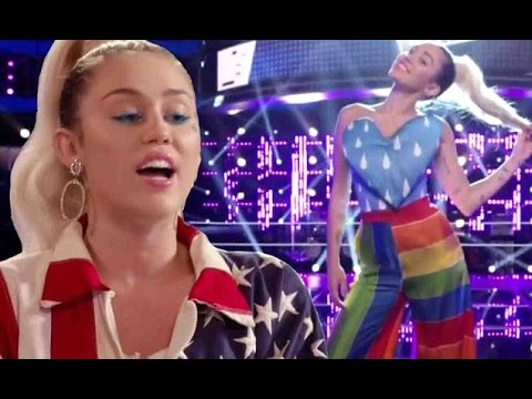 شاهد جمهور مايلي سايروس ينتظرها في ذا فويس