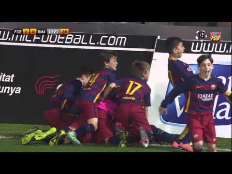 شاهد ناشئو برشلونة يقهرون ريال مدريد