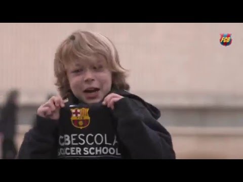 شاهد رد فعل أطفال برشلونة على أهداف النادي في الكلاسيكو