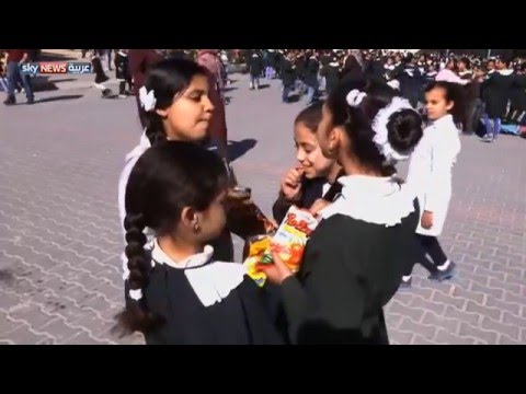 شاهد مدرسة في غزة تعيد تدوير نفاياتها