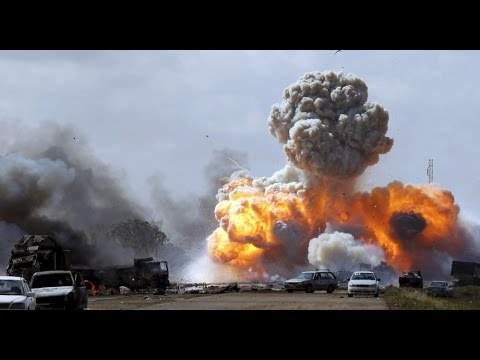 شاهد انفجارات وإطلاق نار كثيف في العاصمة الليبية