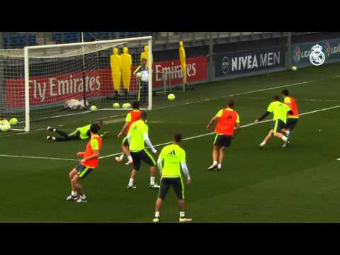 شاهد تسديدة رائعة لـ”كاسيميرو” بتدريبات ريال مدريد