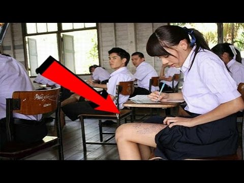 بالفيديو تقنيات غريبة لمكافحة الغش في الإمتحانات