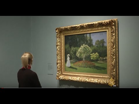 فيديو معرض للوحات زيتية يعود للقرن الـ 19 في لندن