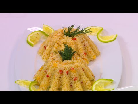 بالفيديو أرز بالجمبري والحبهان والمستكة