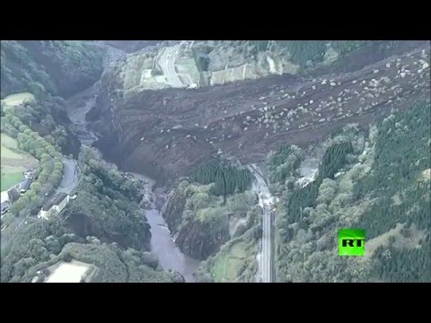 شاهد فيديو صادم ورهيب لمخلفات زلزال اليابان