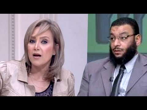المذيعة دينا فاروق تحرج السلفي وليد اسماعيل