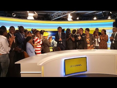 شاهد انطلاق بث قناة أفريكا نيوز رسميا من بوانت نوار