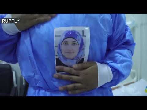 شاهد ممرضة عراقية تقود معركة ضد جائحة كورونا